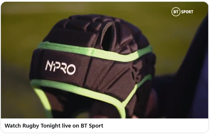 N-Pro featured on Rugby Tonight on BT Sport