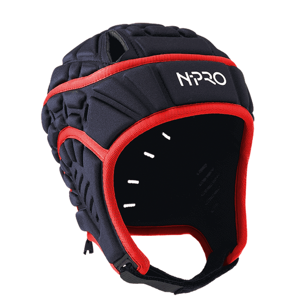 N-PRO Rugby Head Guard - Red
