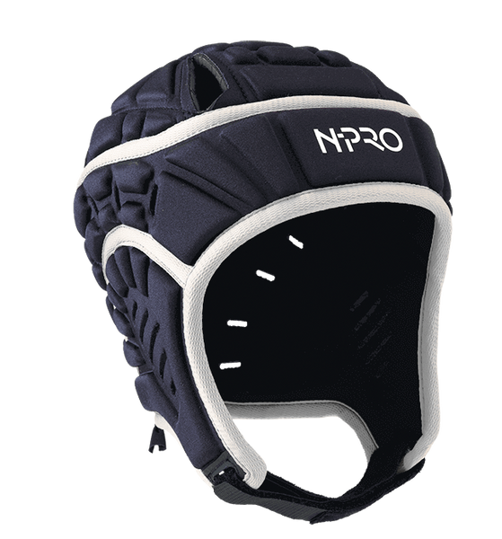 N-PRO Rugby Head Guard - White