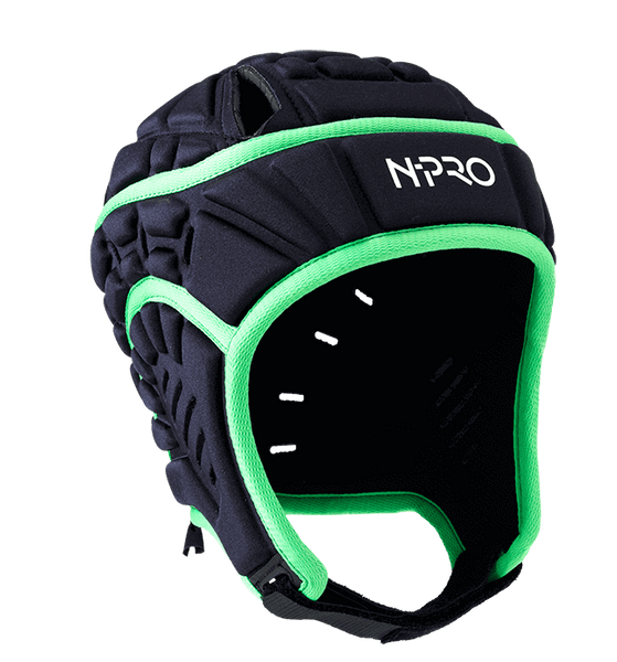 N-PRO Rugby Head Guard - Green